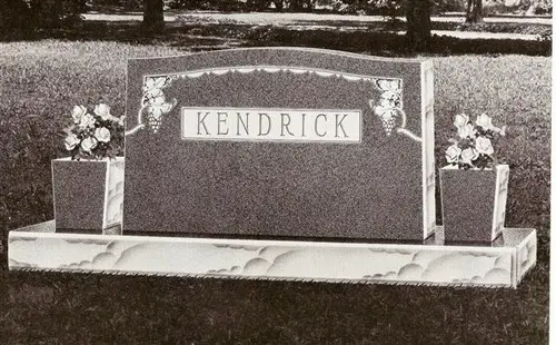 Companion Granite Headstone (B1750)