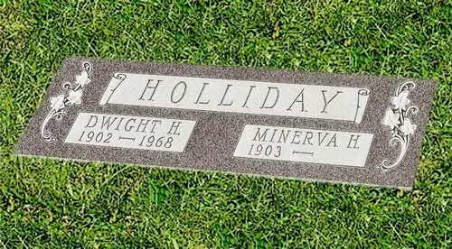 Companion Granite Grave Marker (B1826)