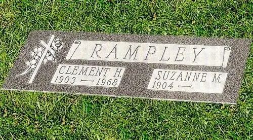 Companion Granite Grave Marker (B1828)