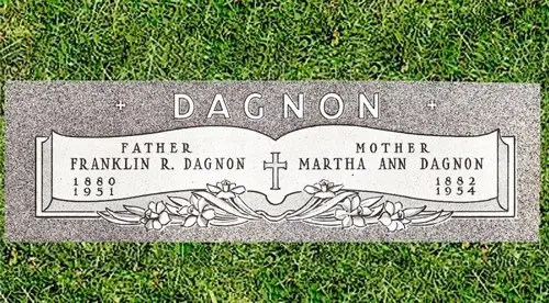 Companion Granite Grave Marker (CK722)