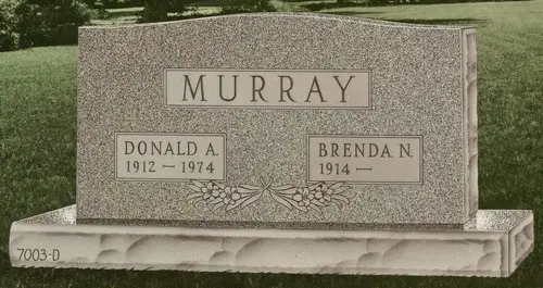 Companion Granite Headstone (EGA-7003-D)