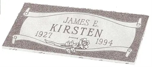 Single Granite Grave Marker (SGI2004)