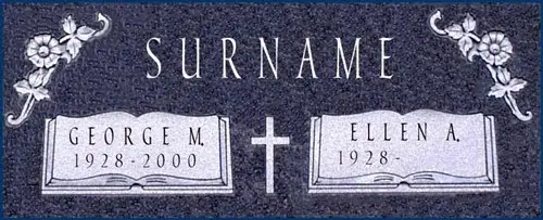 Companion Granite Grave Marker (SGI2025)